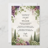 Wenn Saatgut ländliche Bauernhöfe Holz Obst Ivy We Einladung (Vorderseite)