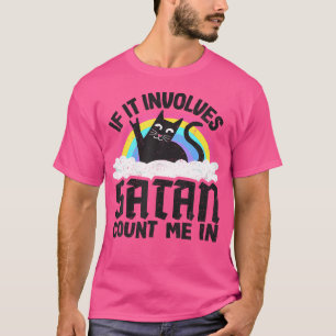 Wenn Satan mich mit Schwermetall R T-Shirt