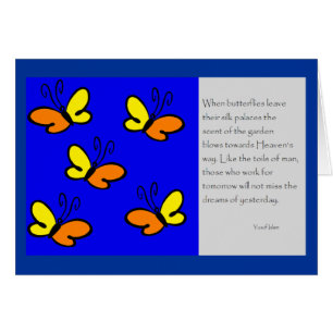 Wenn Schmetterlinge verlassen