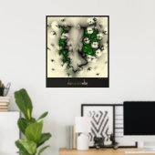 wenn Schnee beginnt zu schmelzen Poster (Heimbüro)