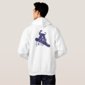 Wenn-Schnee-Boarding-war-EASY- Hoodie (Schwarz voll)