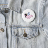 Wenn Schweine fliegen Button (Beispiel)