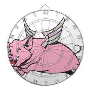 wenn Schweine fliegen Dartscheibe