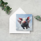 Wenn Schweine fliegen Einladung