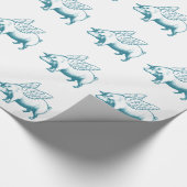 Wenn Schweine fliegen Geschenkpapier (Ecke)