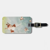 Wenn Schweine fliegen - glauben Gepäckanhänger (Vorderseite horizontal)