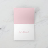 Wenn Schweine fliegen, Grußkarte Karte (Innenseite)