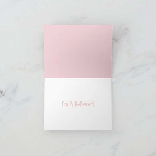 Wenn Schweine fliegen, Grußkarte Karte (Innenseite)