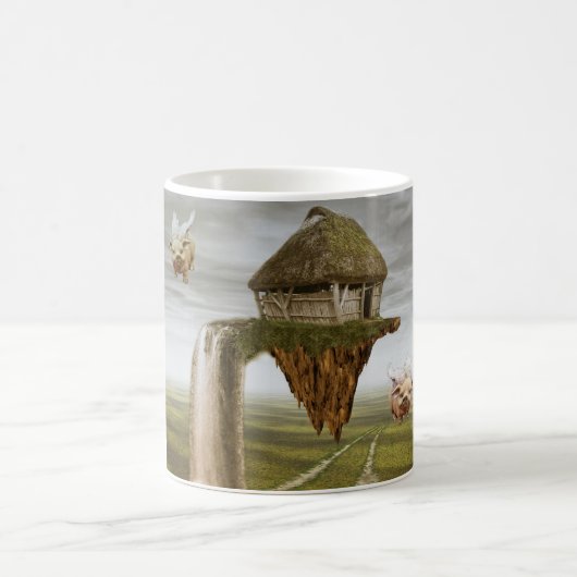 Wenn Schweine fliegen Kaffeetasse (Mittel)