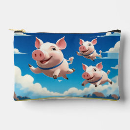 Wenn Schweine Fliegen Lustige Geflügelte Schweine Zubehörtasche