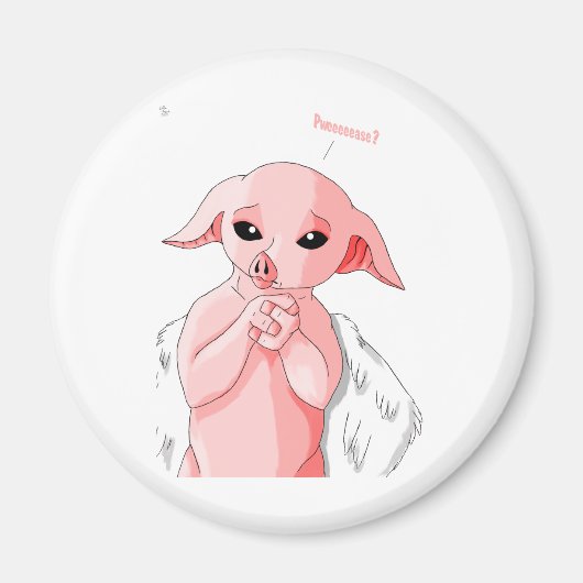 Wenn Schweine fliegen Magnet (Vorne)