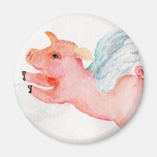 Wenn Schweine fliegen Magnet (Vorne)