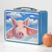 Wenn Schweine fliegen Metall Brotdose (Beispiel)