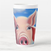 Wenn Schweine fliegen Milchtasse (Vorderseite)