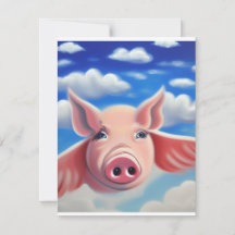 Wenn Schweine fliegen