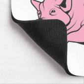 wenn Schweine fliegen Mousepad (Ecke)