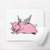 wenn Schweine fliegen Mousepad (Mit Mouse)