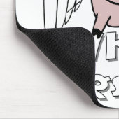 Wenn Schweine fliegen Mousepad (Ecke)