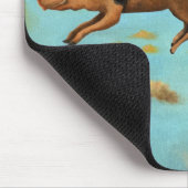 Wenn Schweine fliegen Mousepad (Ecke)