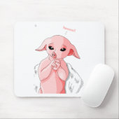Wenn Schweine fliegen Mousepad (Mit Mouse)