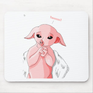 Wenn Schweine fliegen Mousepad