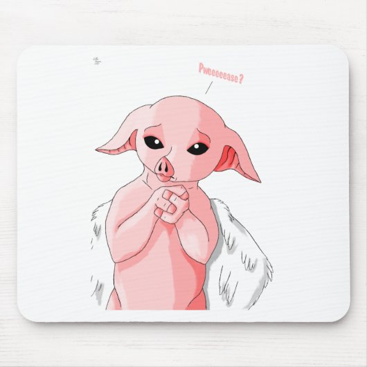 Wenn Schweine fliegen Mousepad (Vorne)