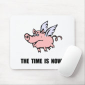 Wenn Schweine fliegen Mousepad (Mit Mouse)
