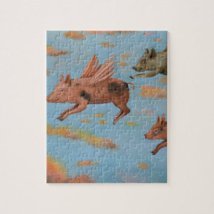 Wenn Schweine fliegen Puzzle