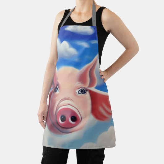 Wenn Schweine fliegen Schürze (InSitu)