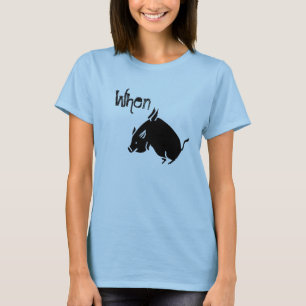 Wenn Schweine fliegen T-Shirt