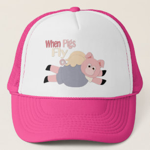 Wenn Schweine Fly Cap Truckerkappe