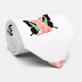 Wenn Schweine Fly Necktie Krawatte (Gerollt)