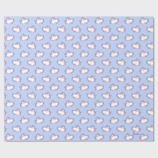 WENN SCHWEINE FLY-Verpackung von Sandra Boynton Geschenkpapier (Flach)