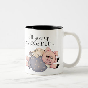 Wenn Schweine Tasse fliegen