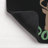 Wenn sein Jagdziel unter Hirschjäger Humo brach Mousepad (Ecke)