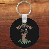 Wenn sein Jagdziel unter Hirschjäger Humo brach Schlüsselanhänger (Vorderseite)