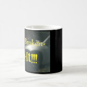 WENN SEINE BROKEN - FIX IT KAFFEE-TASSE KAFFEETASSE (Mittel)