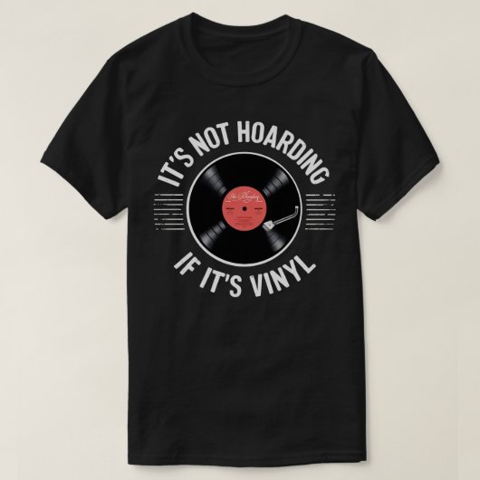 wenn seine Vinyl 1 T-Shirt (Design vorne)