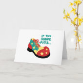 Wenn Showköpfe passen Karte (Gelbe Blume)