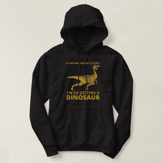 WENN SICH DIE GESCHICHTE WIEDER WIEDERHOLT, SOLLTE HOODIE (Design vorne)