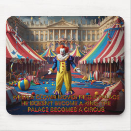 Wenn sich ein Clown in einen Palast begibt... Mousepad