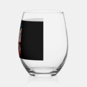 Wenn sich ein Clown in einen Palast begibt... Weinglas Ohne Stiel (Rechts)