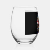 Wenn sich ein Clown in einen Palast begibt... Weinglas Ohne Stiel (Links)