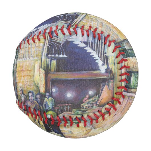 Wenn sich Kunst nicht bildet, dann wird Grace sie Baseball (Rückseite Links)