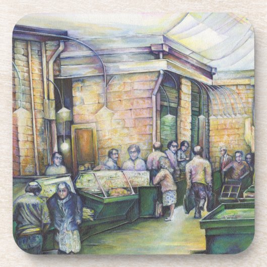 Wenn sich Kunst nicht bildet, dann wird Grace sie  Getränkeuntersetzer (Vorderseite)