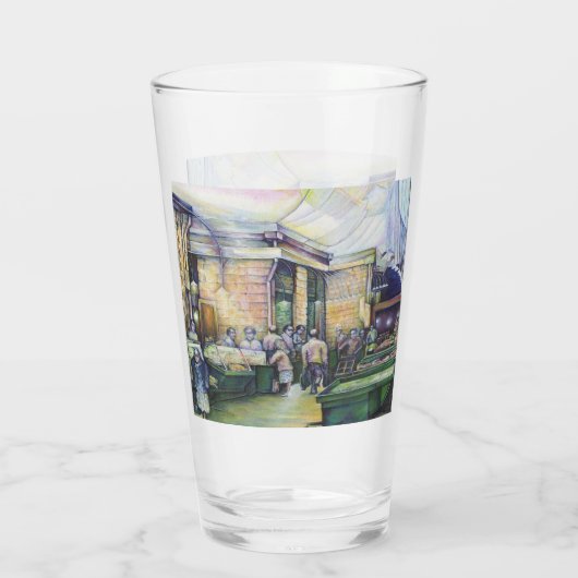 Wenn sich Kunst nicht bildet, dann wird Grace sie  Glas (Rückseite)