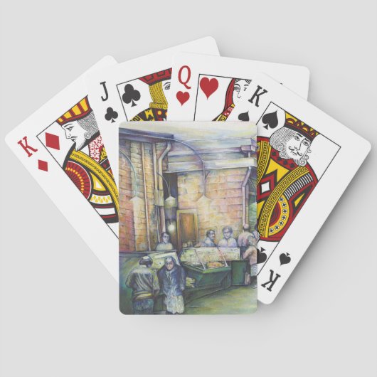 Wenn sich Kunst nicht bildet, dann wird Grace sie Spielkarten (Rückseite)