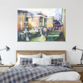 Wenn sich Kunst verweigert, dann wird Grace die IT Leinwanddruck (Insitu (Schlafzimmer))