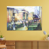 Wenn sich Kunst verweigert, dann wird Grace die IT Leinwanddruck (Insitu (Wohnzimmer))