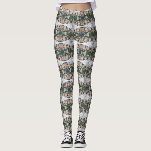 Wenn sich Kunstleuchten bilden, dann wird Grace es Leggings (Vorderseite)
